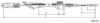 CABOR 1252.32 Clutch Cable